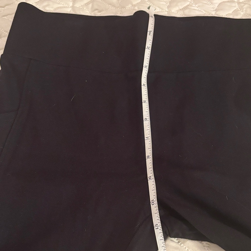 Lou & Grey For Loft Black and Gray Leggings Set set of 2 Pull On Stretch Sz Med - Picture 9 of 11